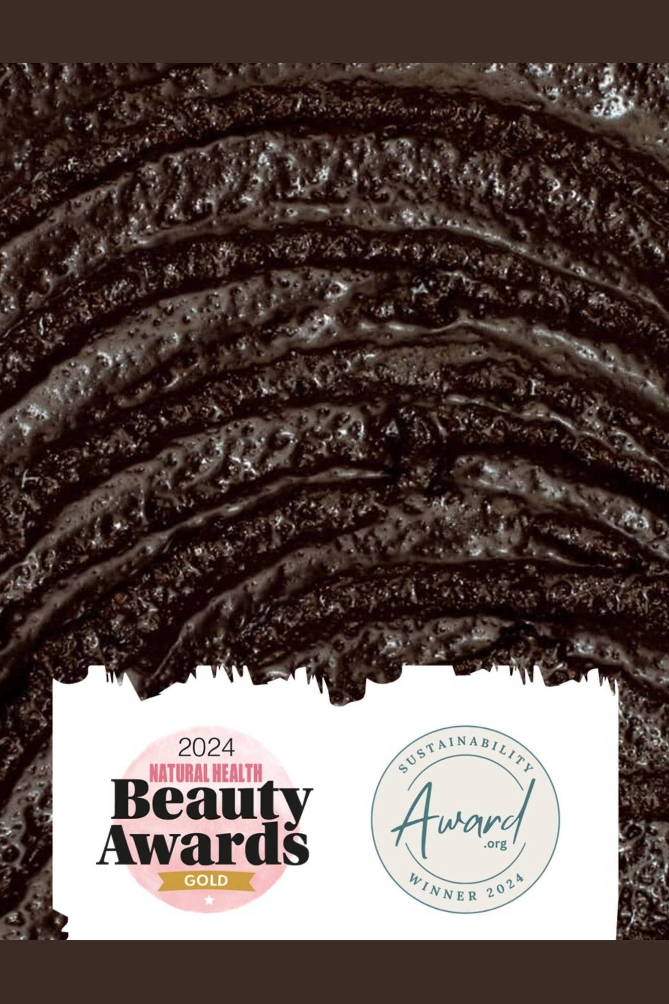 Vegan Face Scrub with Coffee + Rosehip [Citrus blend] Exfoliator