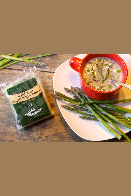 Asparagus Wild Rice Soup