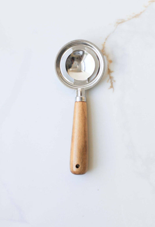 Wood Handle Egg White Separator