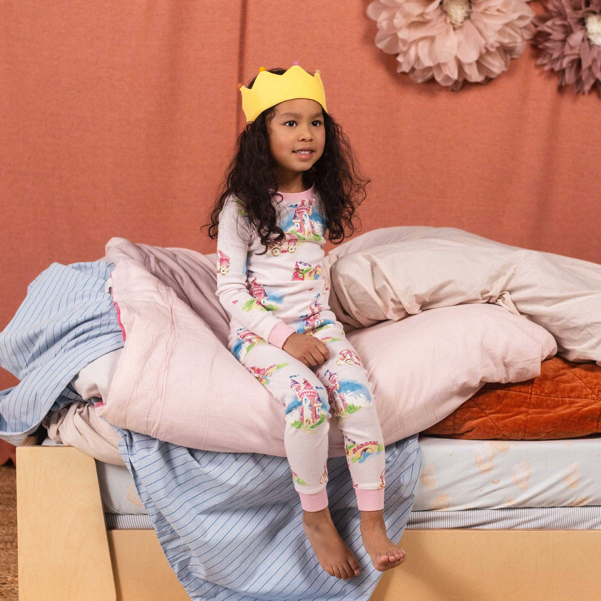 Pretty Princess Organic Cotton Sleep & Play: 3-6M