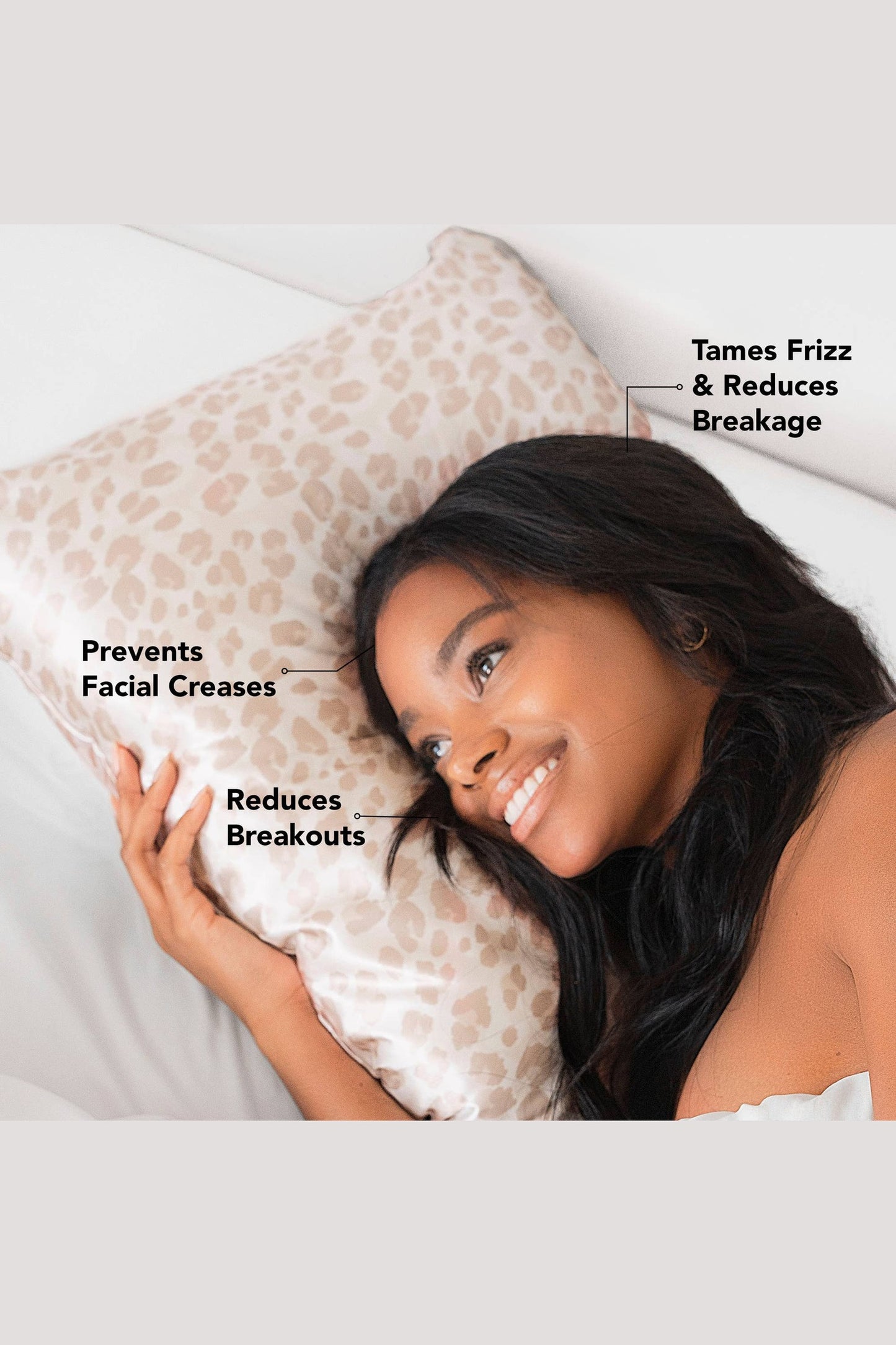 Satin Pillowcase - Leopard