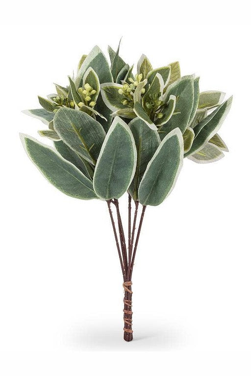 Variegated Leaf 6 Stem Spray