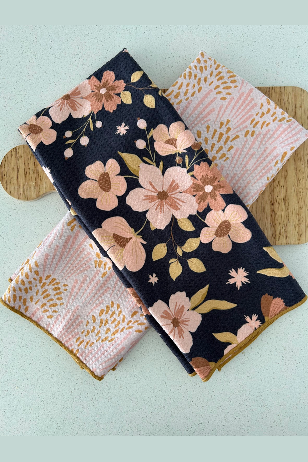 Bloom Dish Towels - Chrysanthemum