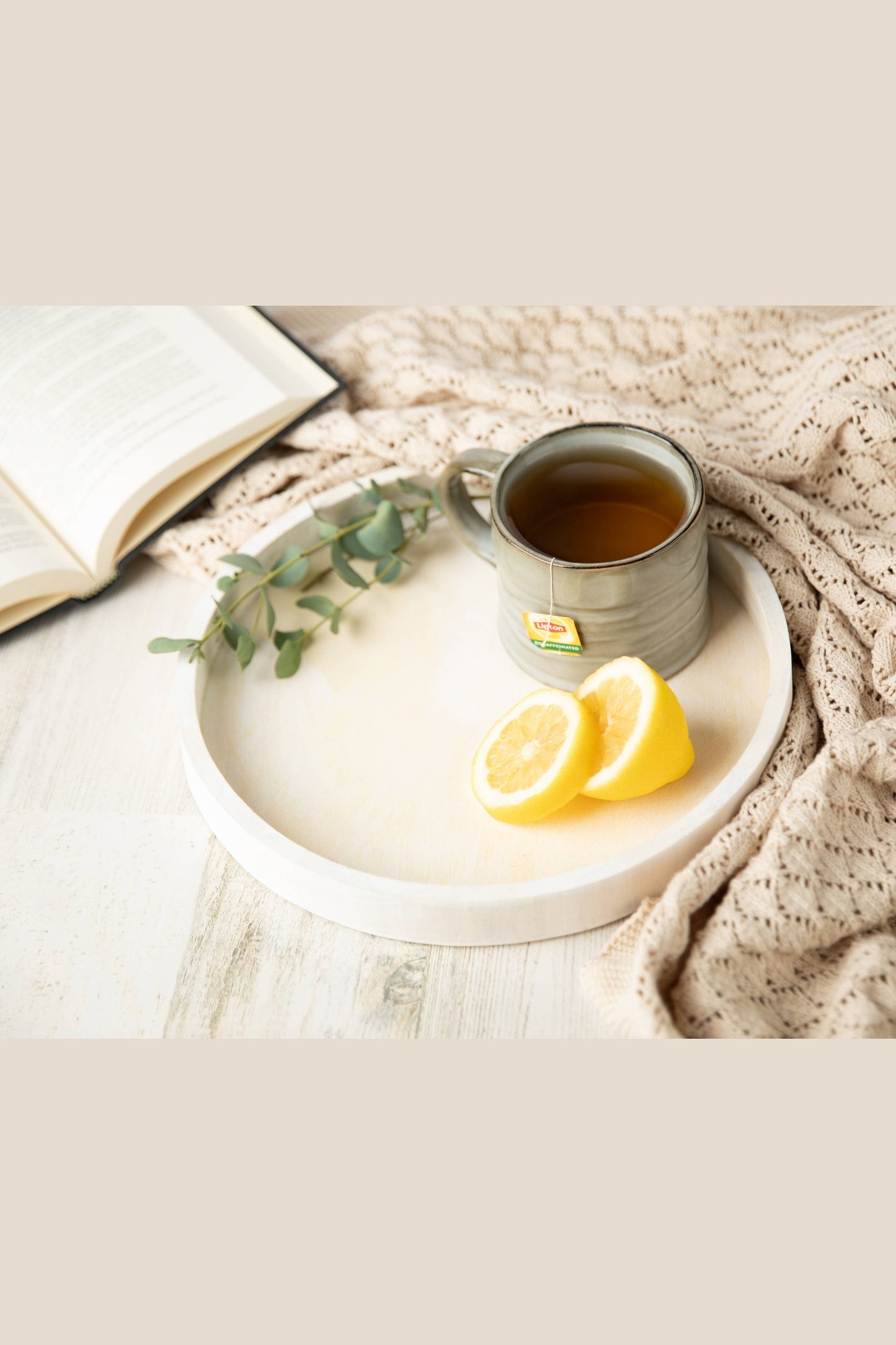 Lined Stoneware Kook Java Coffee Mugs