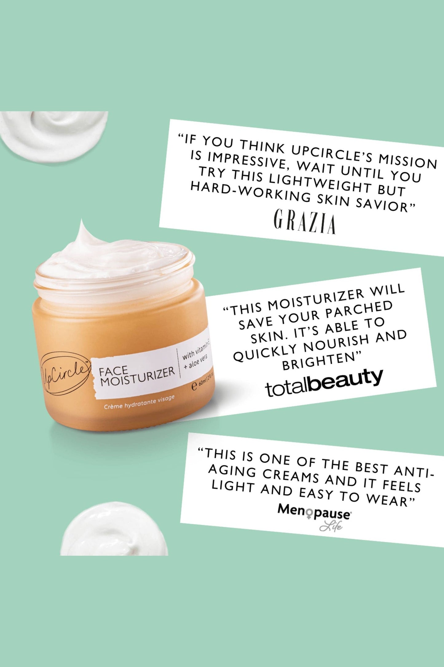 Day Face Moisturizer with Vitamin E, Aloe Vera