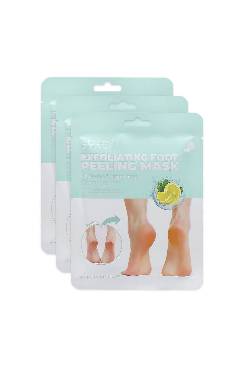 Lemon Foot Peeling Mask Set - 3 Pairs