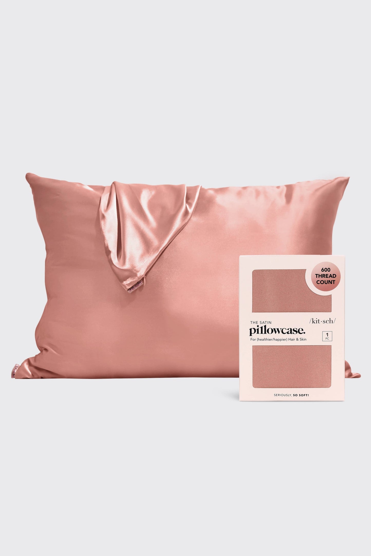 Satin Pillowcase Standard - Terracotta