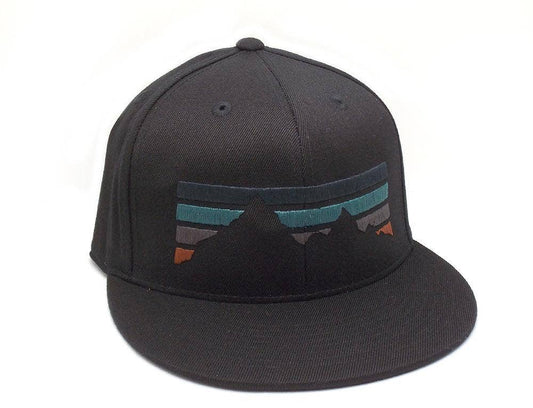 Mountain Fade Hat Snapback Curved Bill