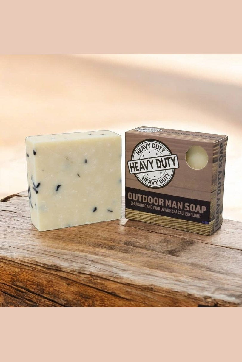Outdoor Man Heavy Duty Soap | Cedarwood & Vanilla