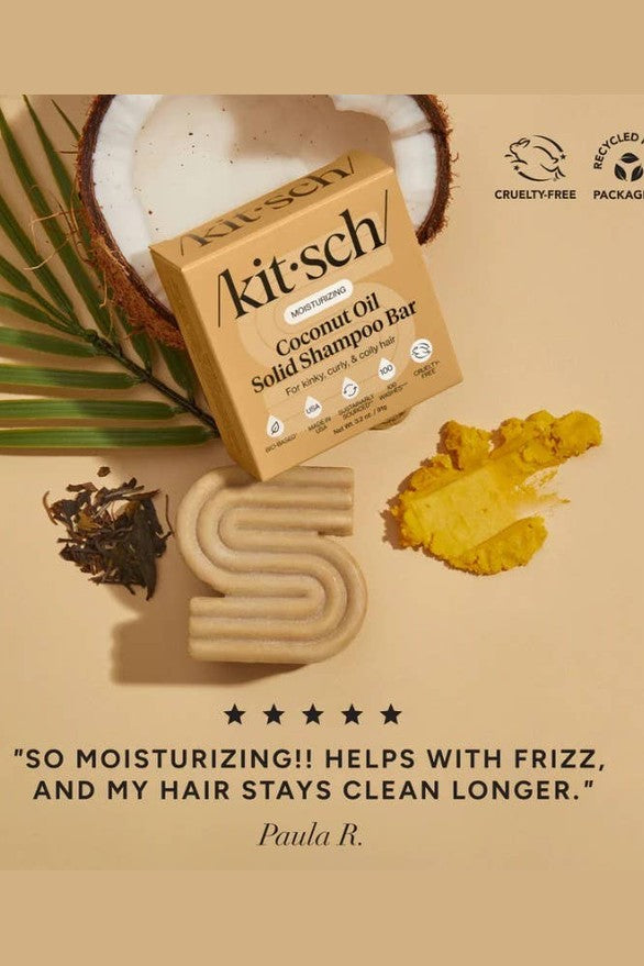 Coconut Oil Shampoo Bar for Dry Damaged Hair