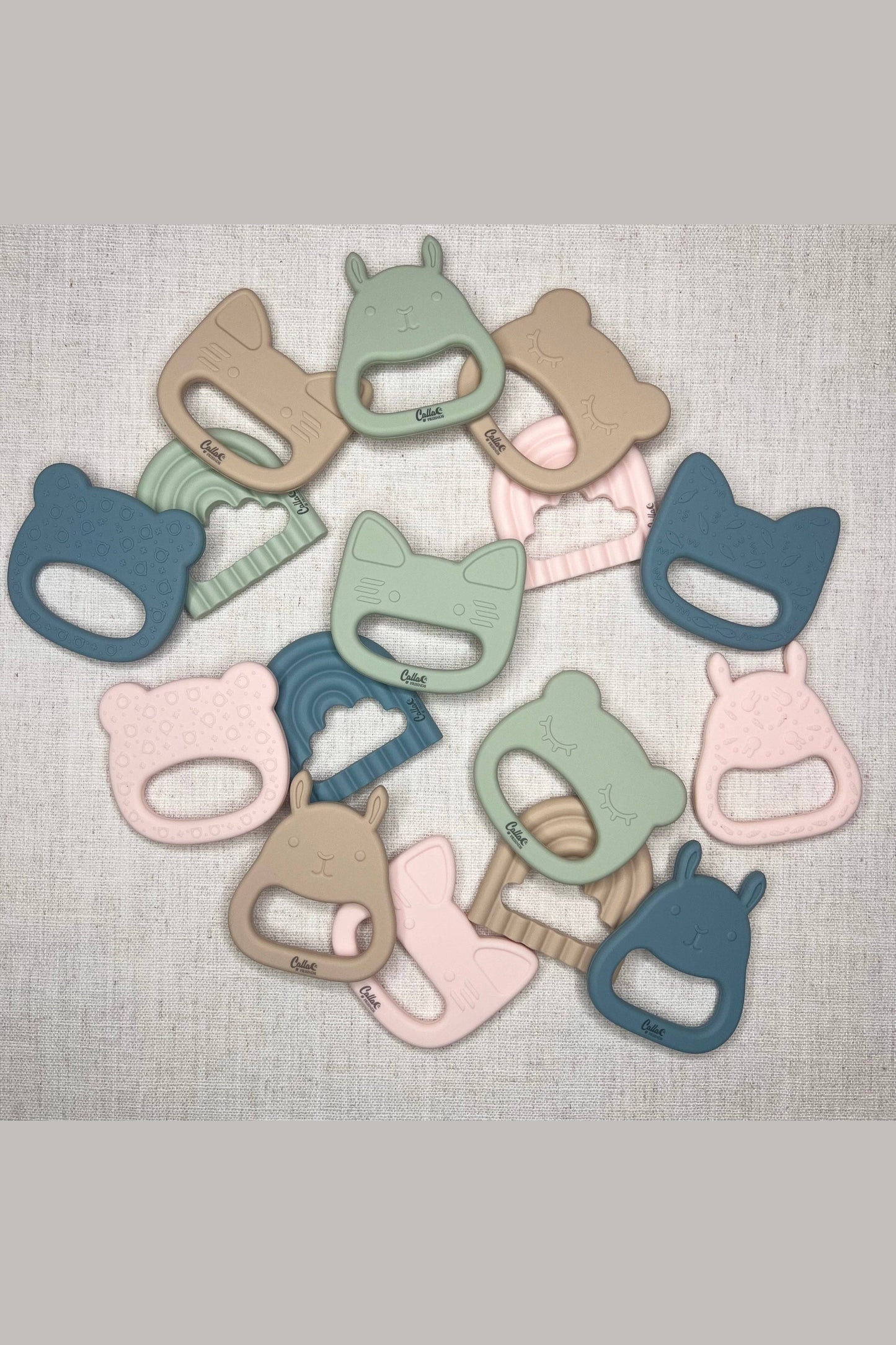 Rabbit Silicone Sensory Teether