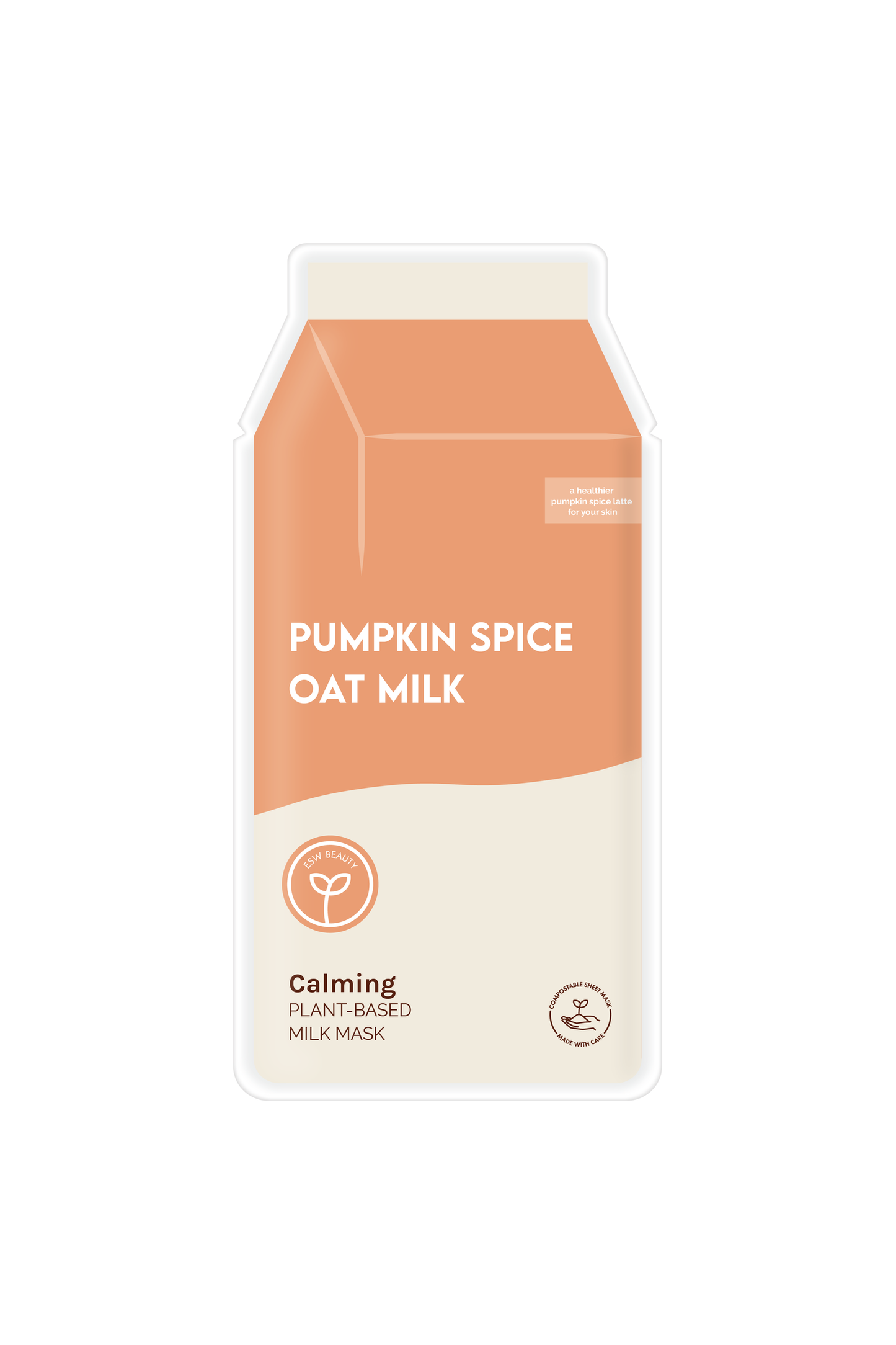 Pumpkin Spice Oat Milk Calming Sheet Mask