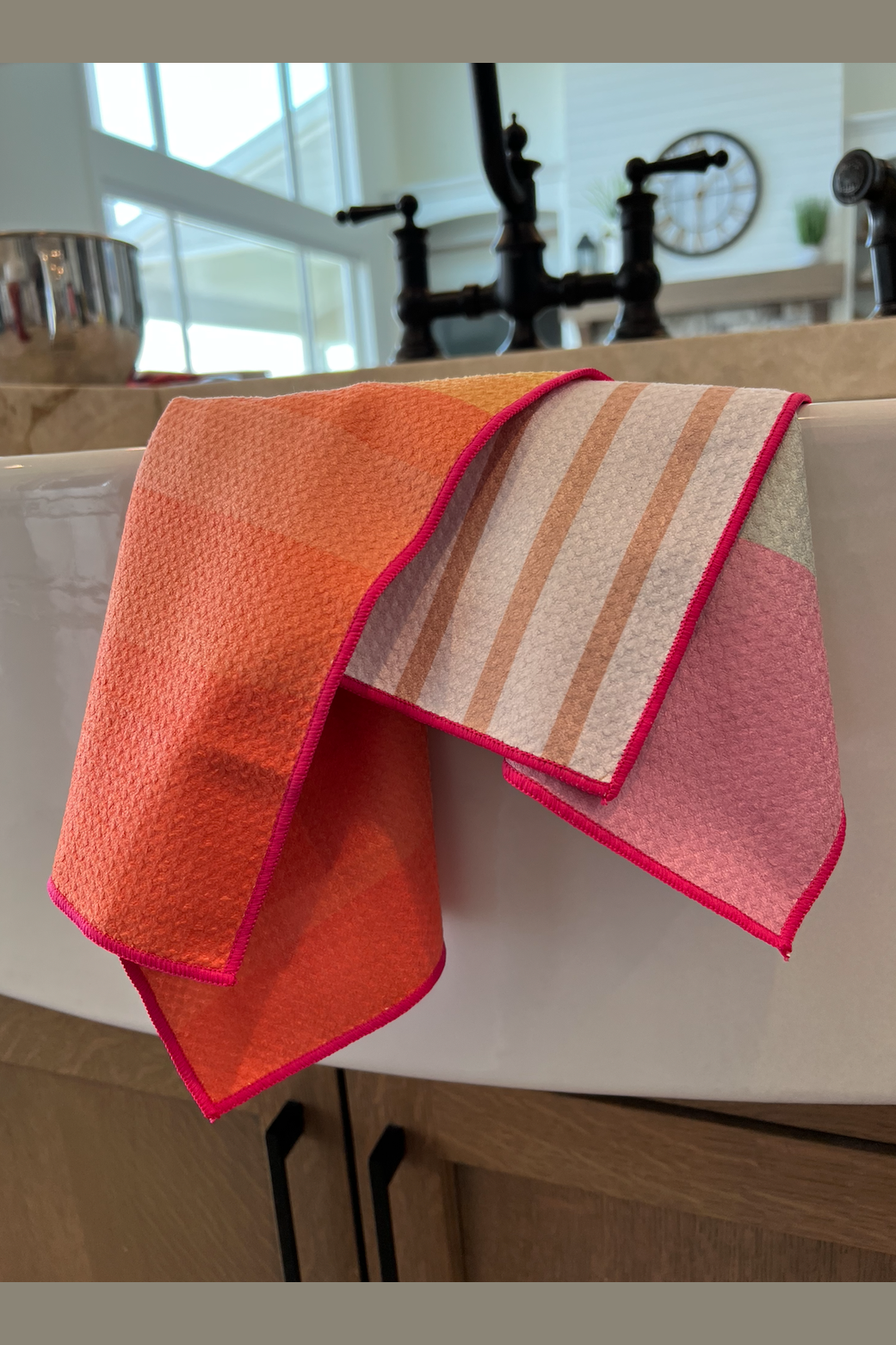 Bloom Dish Towels - California Sunset