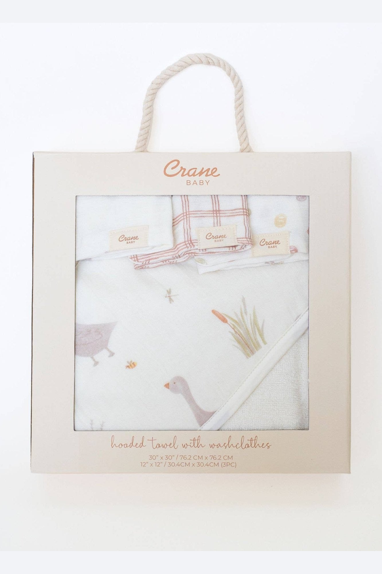 Charlie Farmhouse Goose HT/Wash Cloth Set