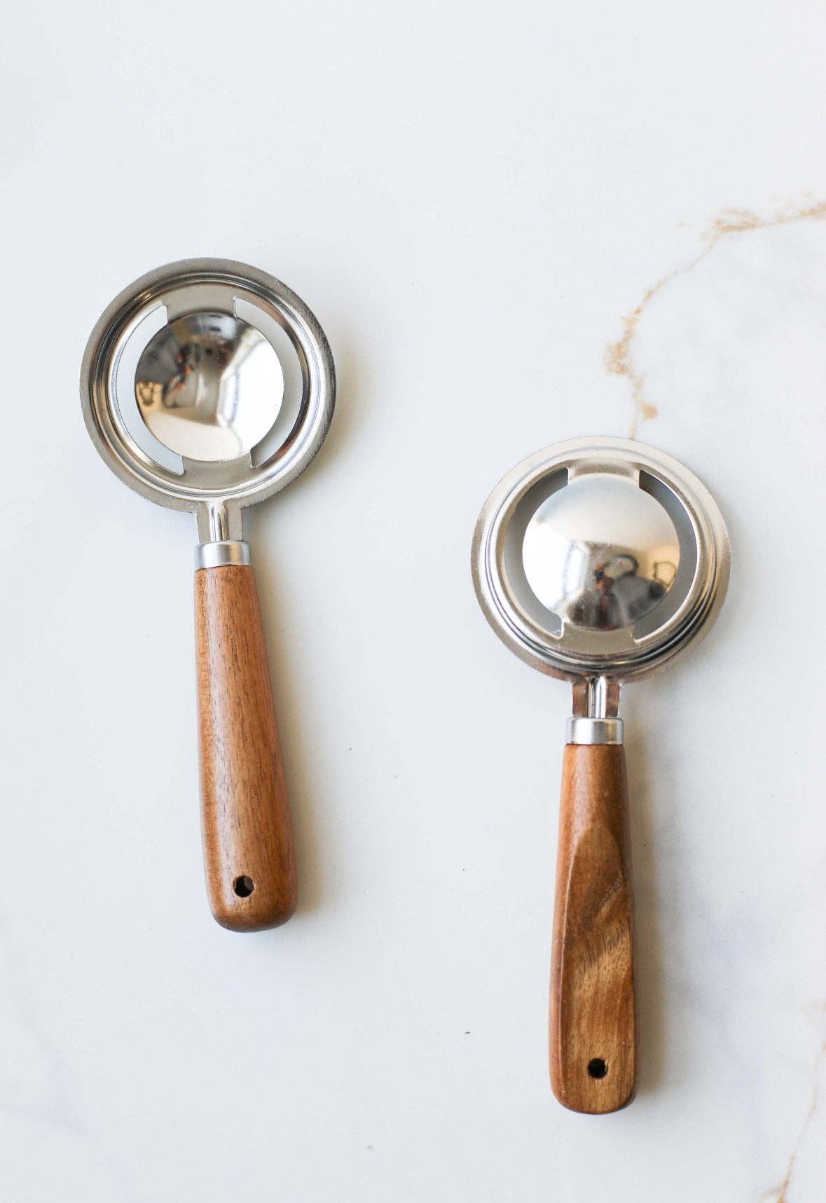 Wood Handle Egg White Separator