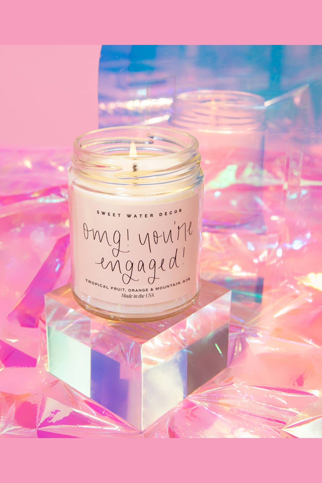 OMG! You're Engaged! 9 oz Soy Candle