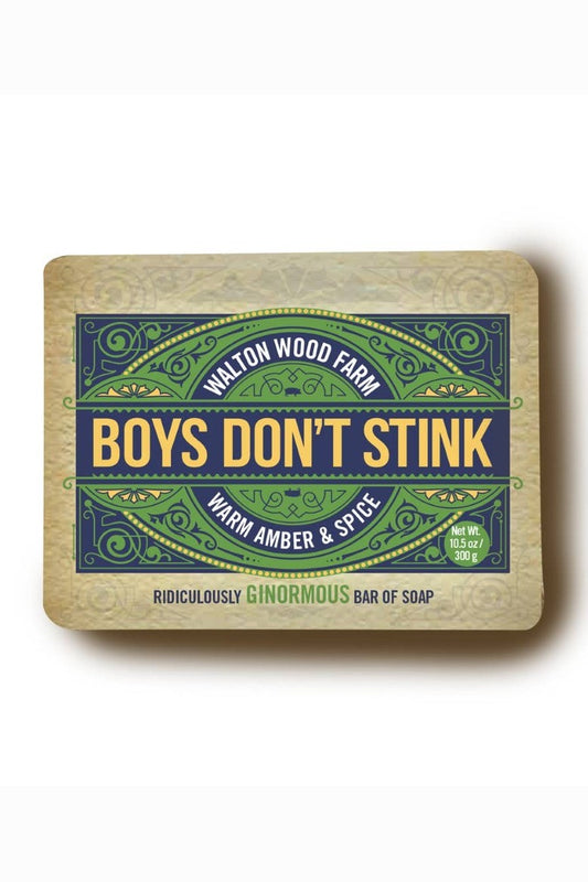 Boy's Don't Stink Soap - Warm Amber & Spice