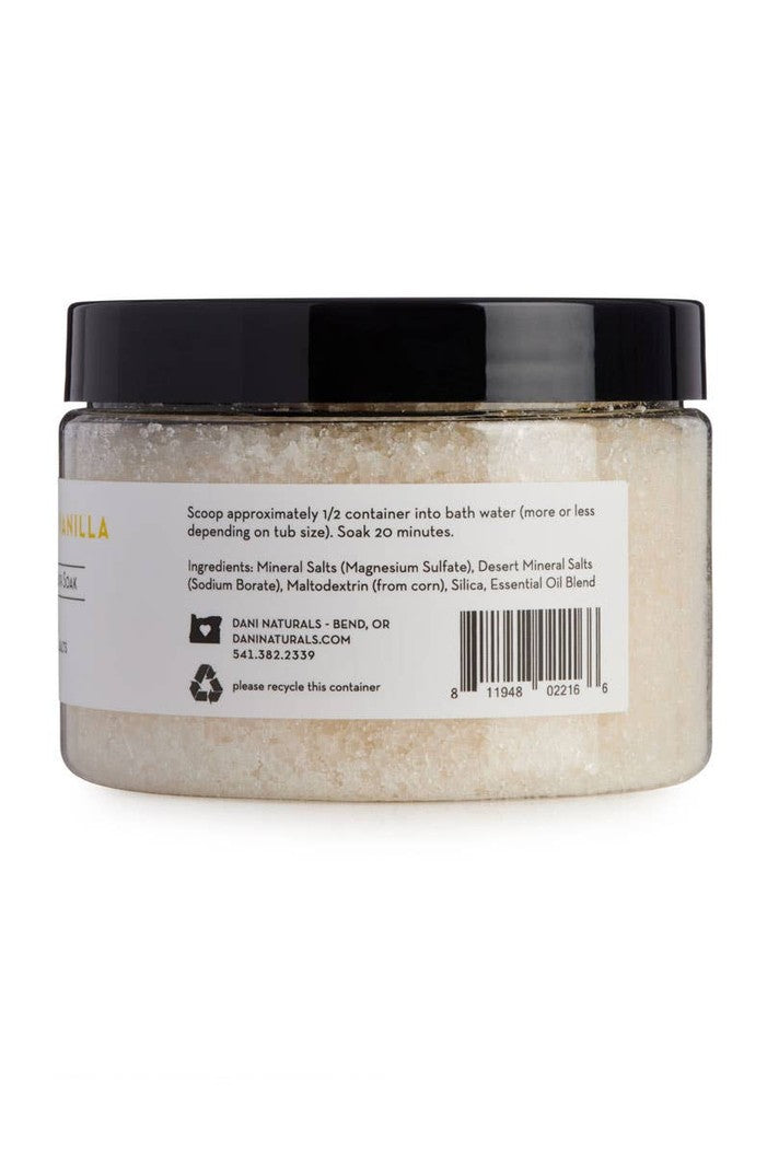 Sandalwood Vanilla Mineral Spa Soak 14oz