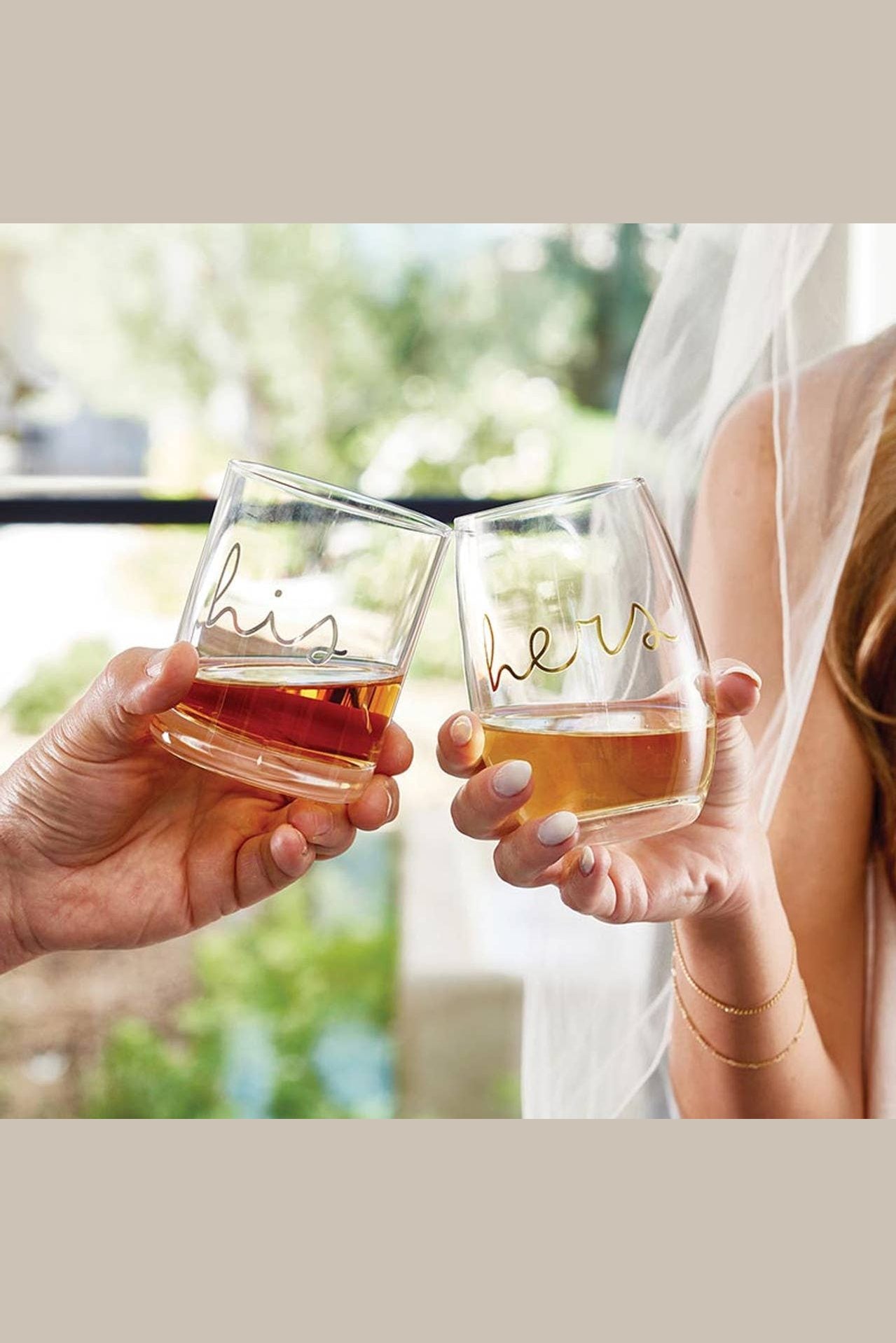 His/Hers Glassware Set