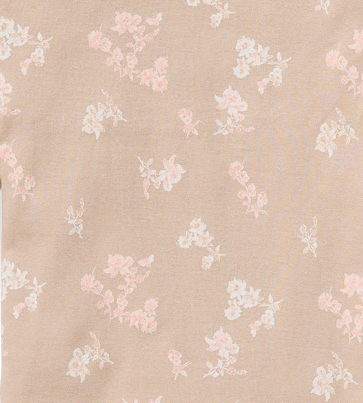 Whimsical Floral Organic Cotton Sleep & Play: Hummus / 0-3 Months