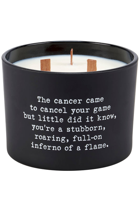 Cancer Poetry Candle