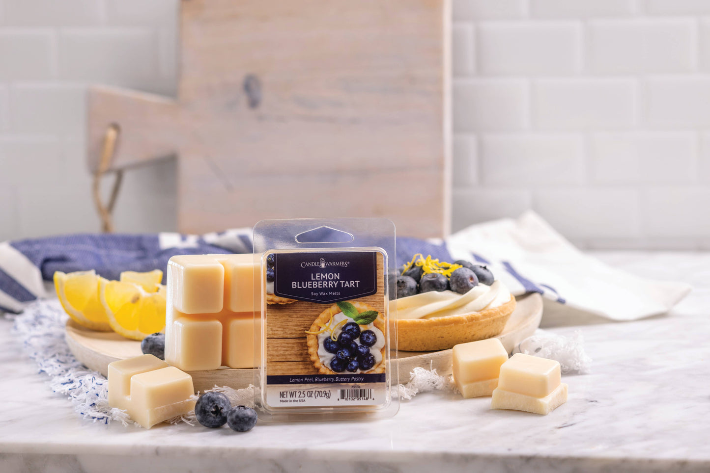 Lemon Blueberry Tart Wax Melt