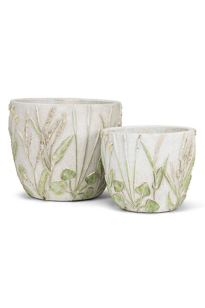 Med Lavender & Greenery Planter