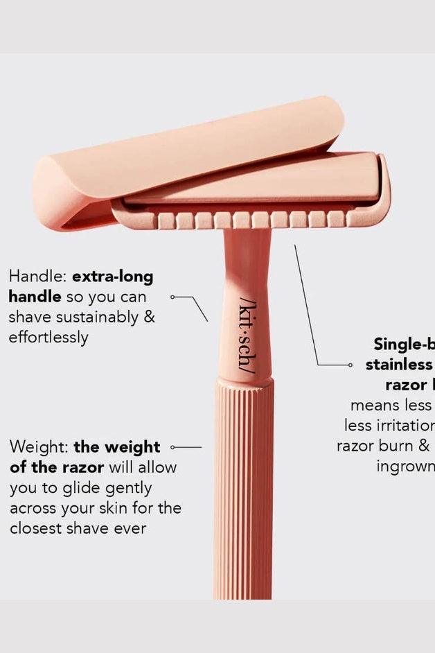 Perfect Glide Safety Razor - Terracotta