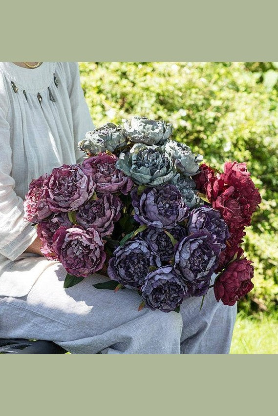 Large 7 Open Peony Bouquet
