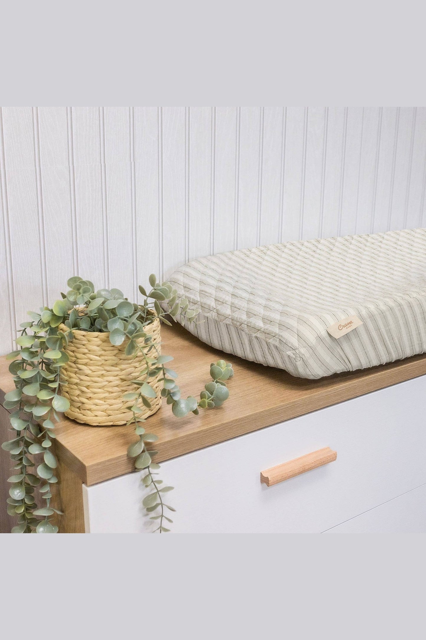 Organic Cotton Stripe Change Pad Cover