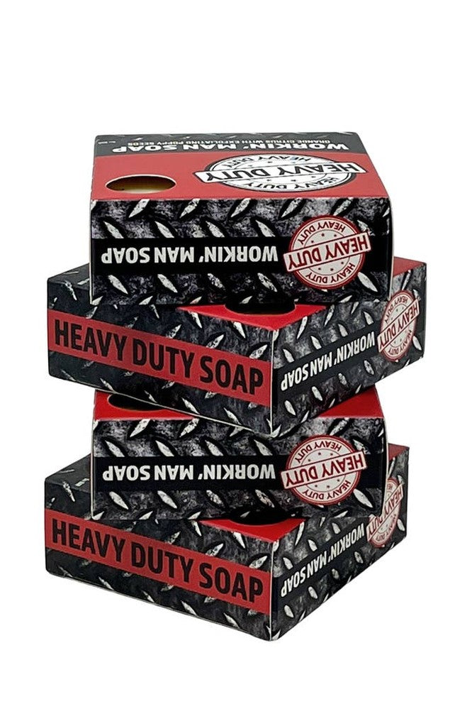 Workin' Man Heavy Duty Soap | Orange Citrus & Poppy Seeds