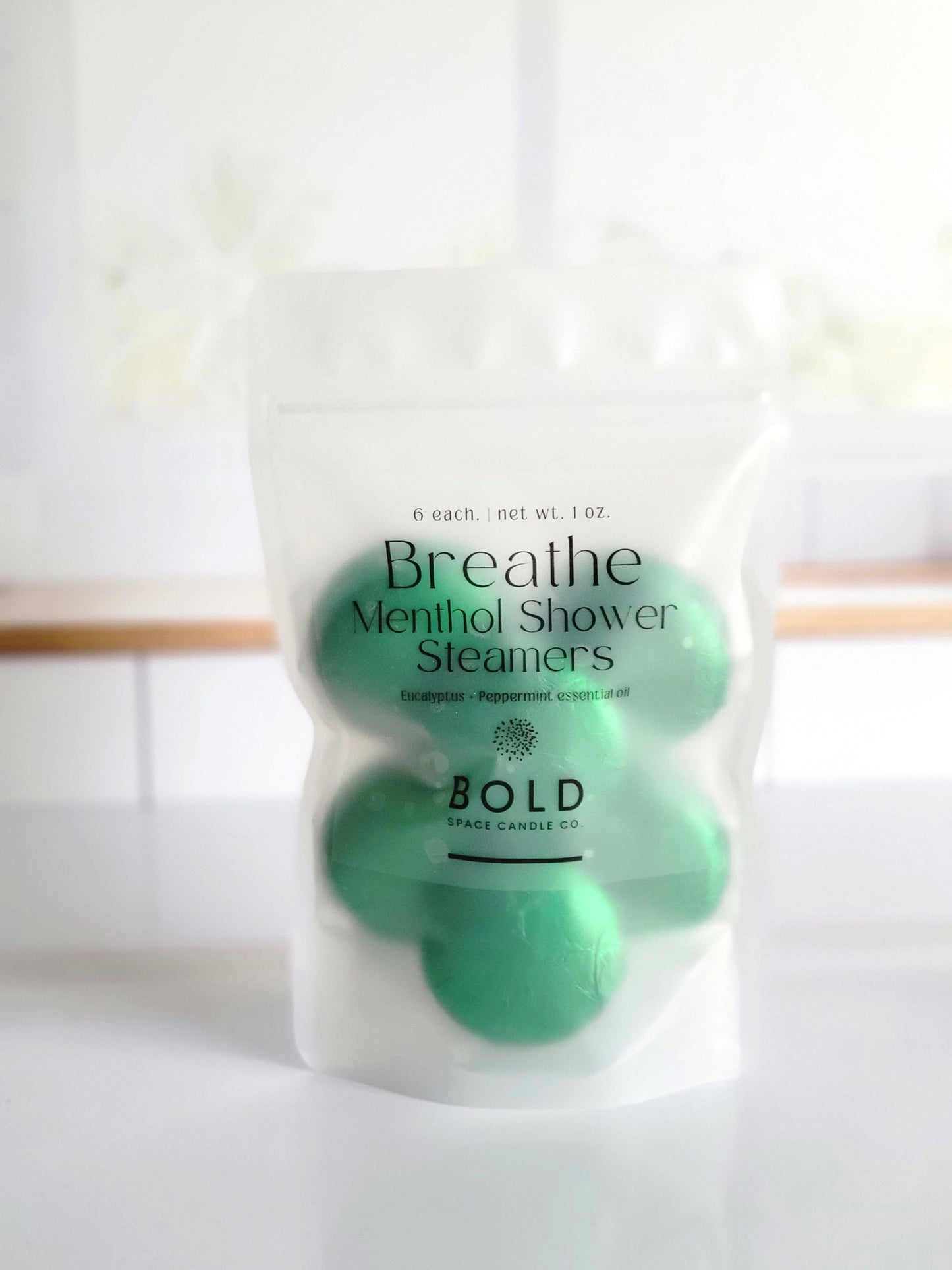 Breathe Shower Steamer – Eucalyptus & Peppermint