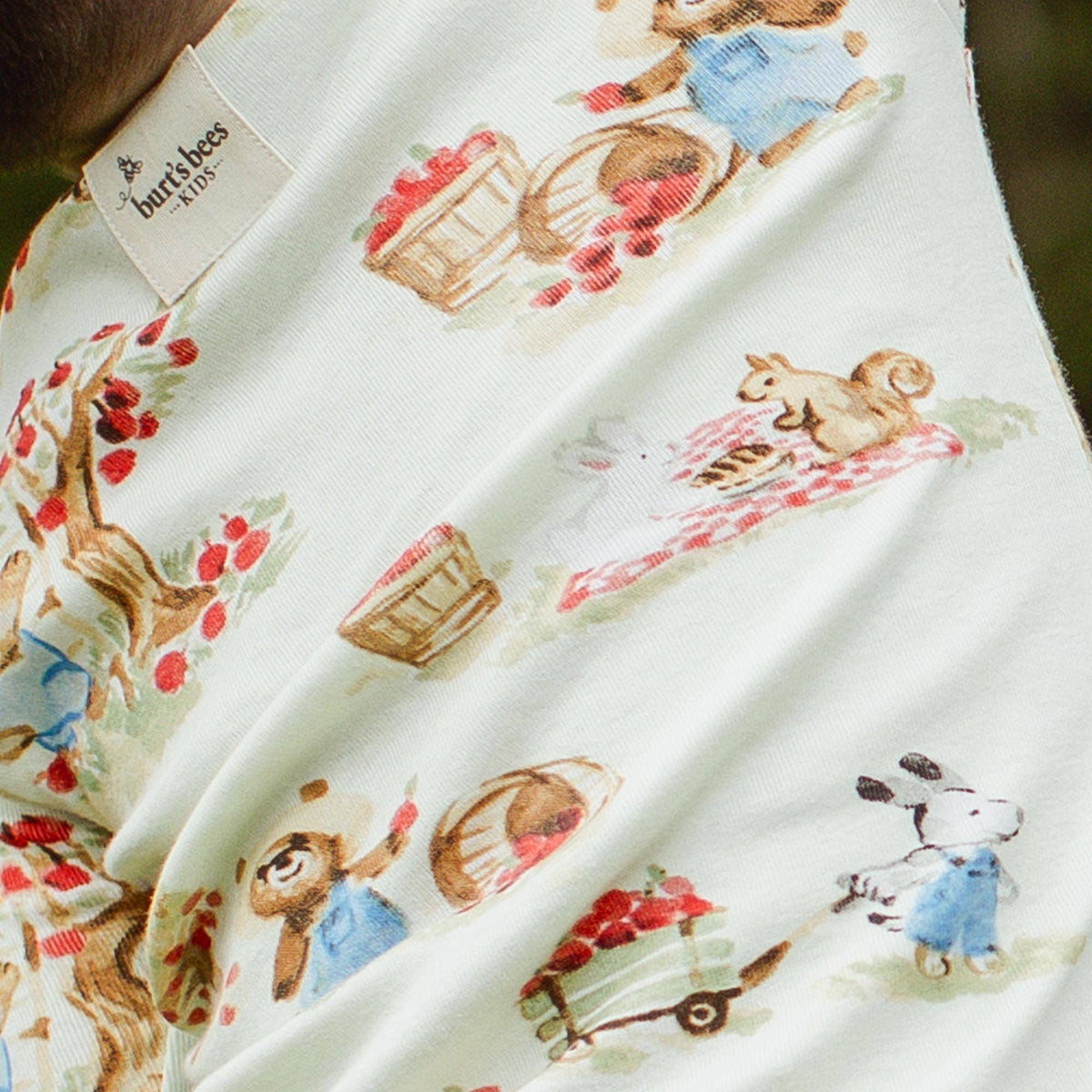 On The Orchard Organic Cotton Footed Sleep & Play: 3-6M