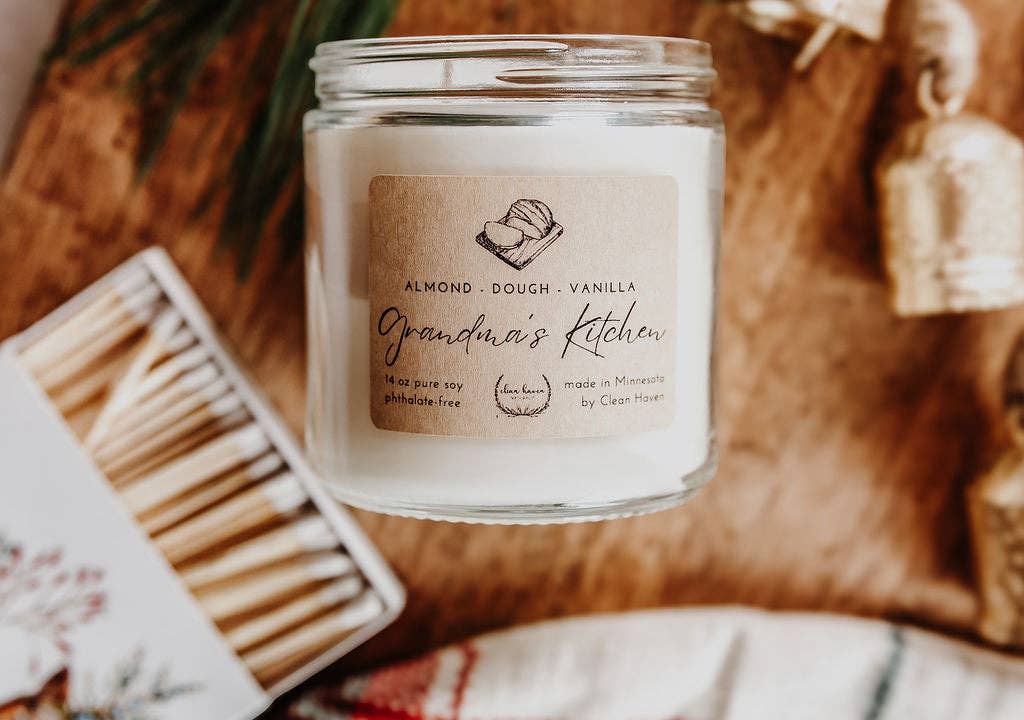 Apple Cider Donut Jar Soy Candle