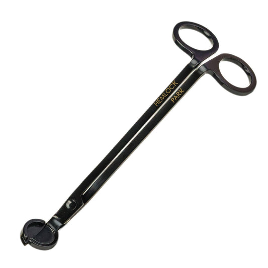 Wick Trimmer | Matte Black with Velvet Pouch: Black