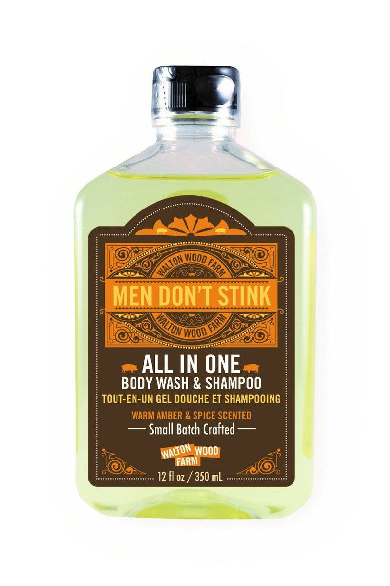 Men Don't Stink Body Wash & Shampoo