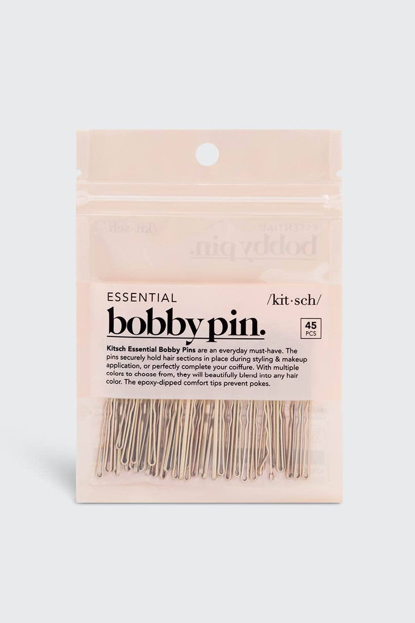 Essential Bobby Pins 45pc - Blonde