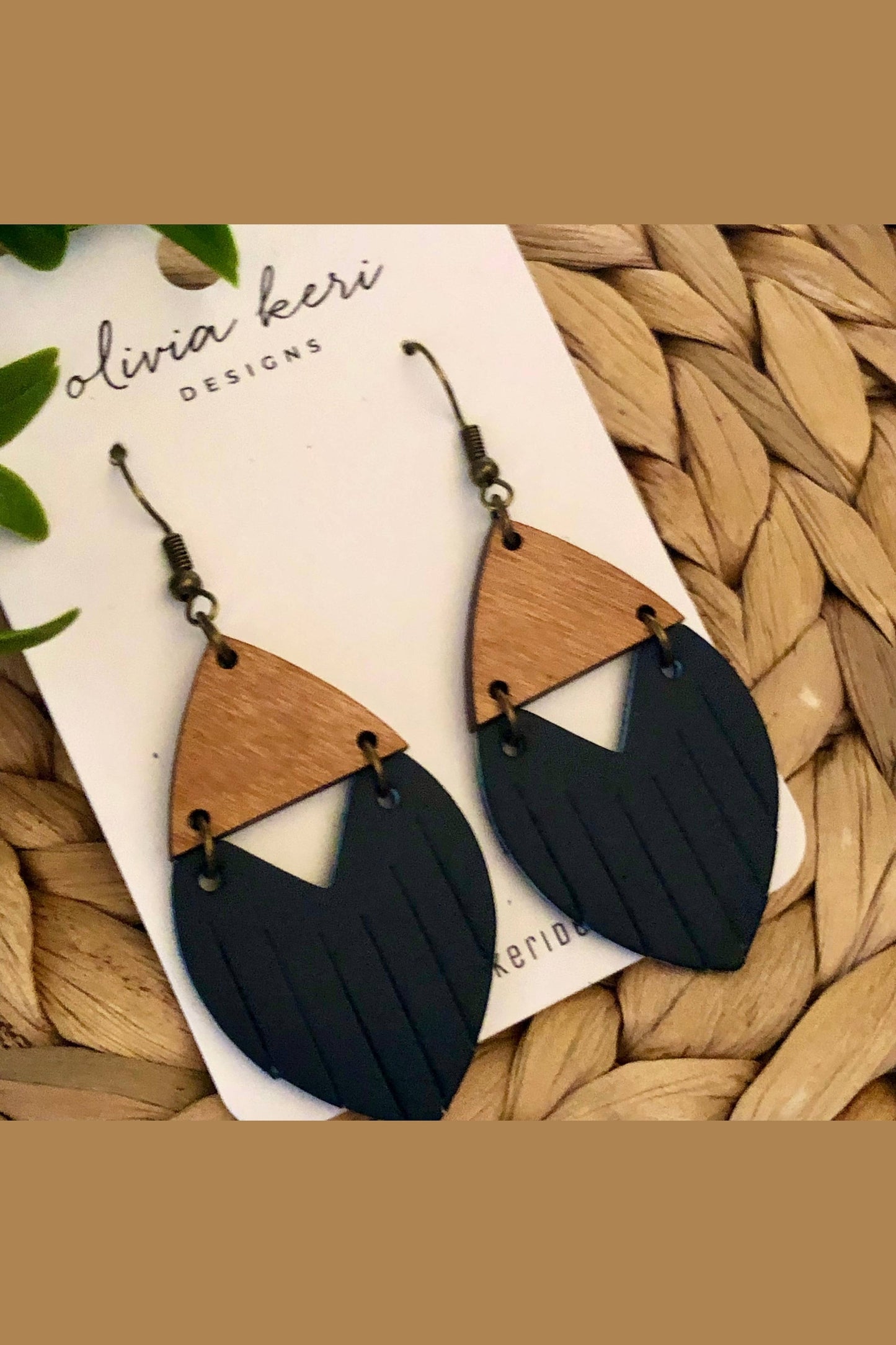 Josie - Navy Earrings