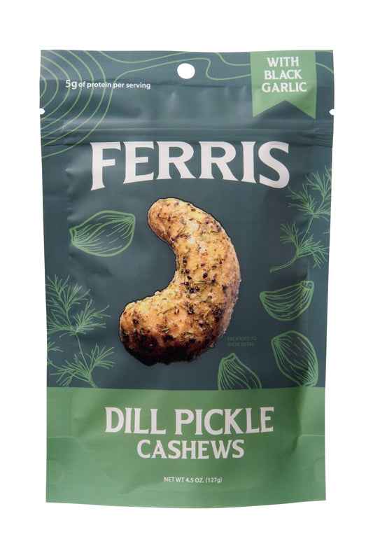 Dill Pickle Cashews 4.5 oz.