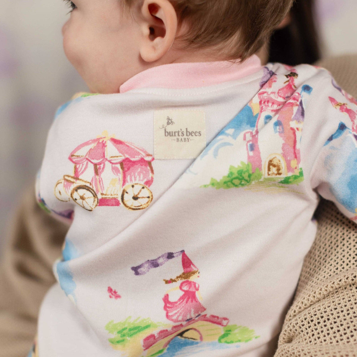 Pretty Princess Organic Cotton Sleep & Play: 3-6M