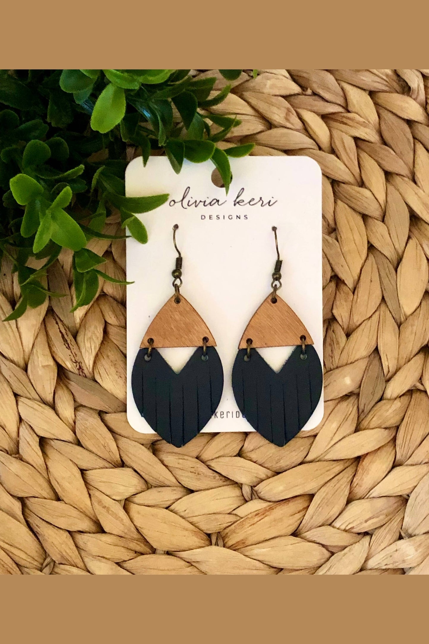 Josie - Navy Earrings