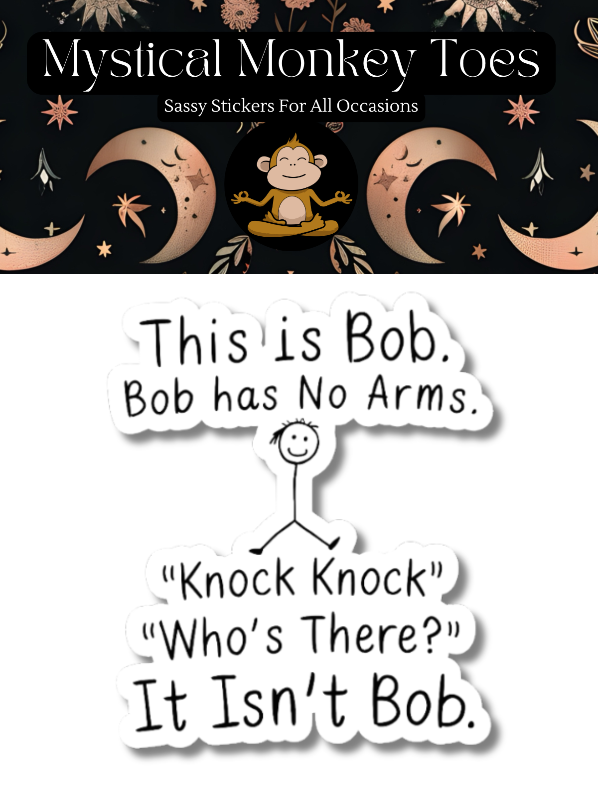 This Is Bob Vinyl Sticker
