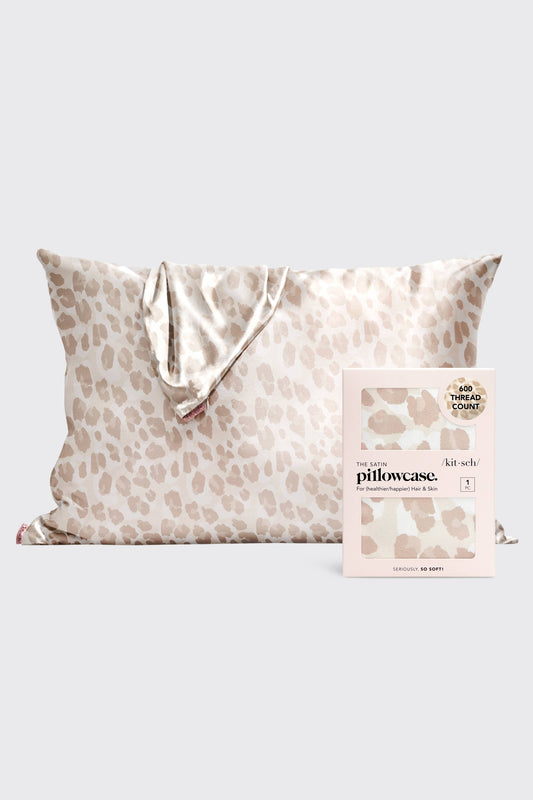 Satin Pillowcase - Leopard
