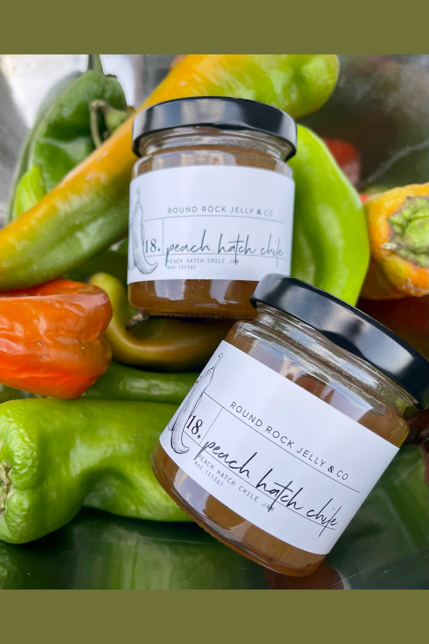 Peach Hatch Chile Jam
