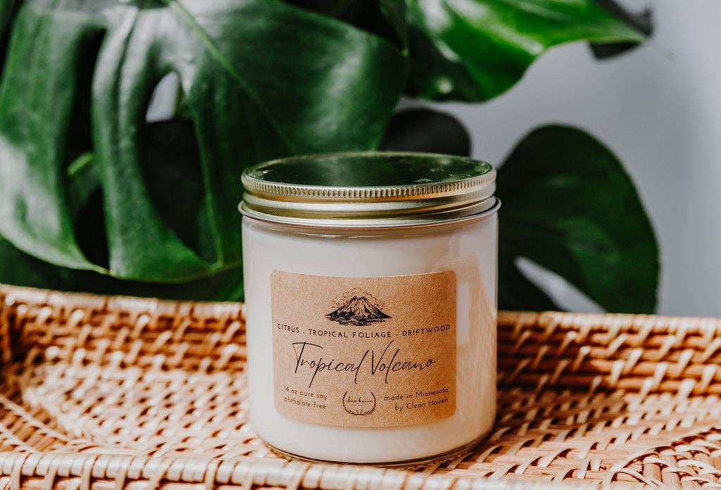 Tropical Volcano Soy Candle