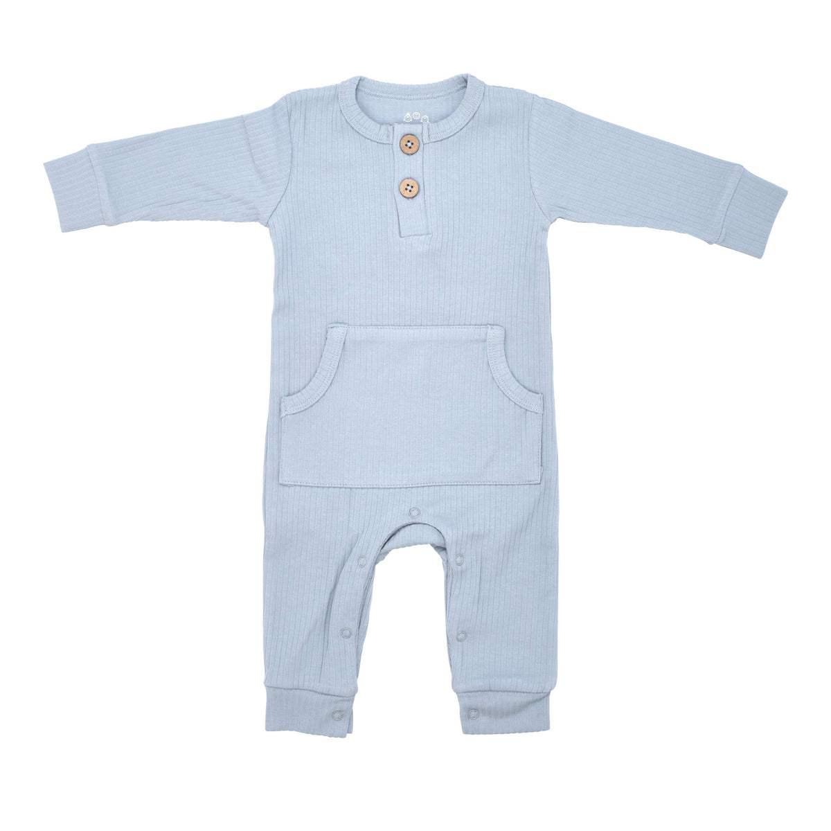 Mauve Baby Ribbed Playsuit with Pockets: 6-12 Months