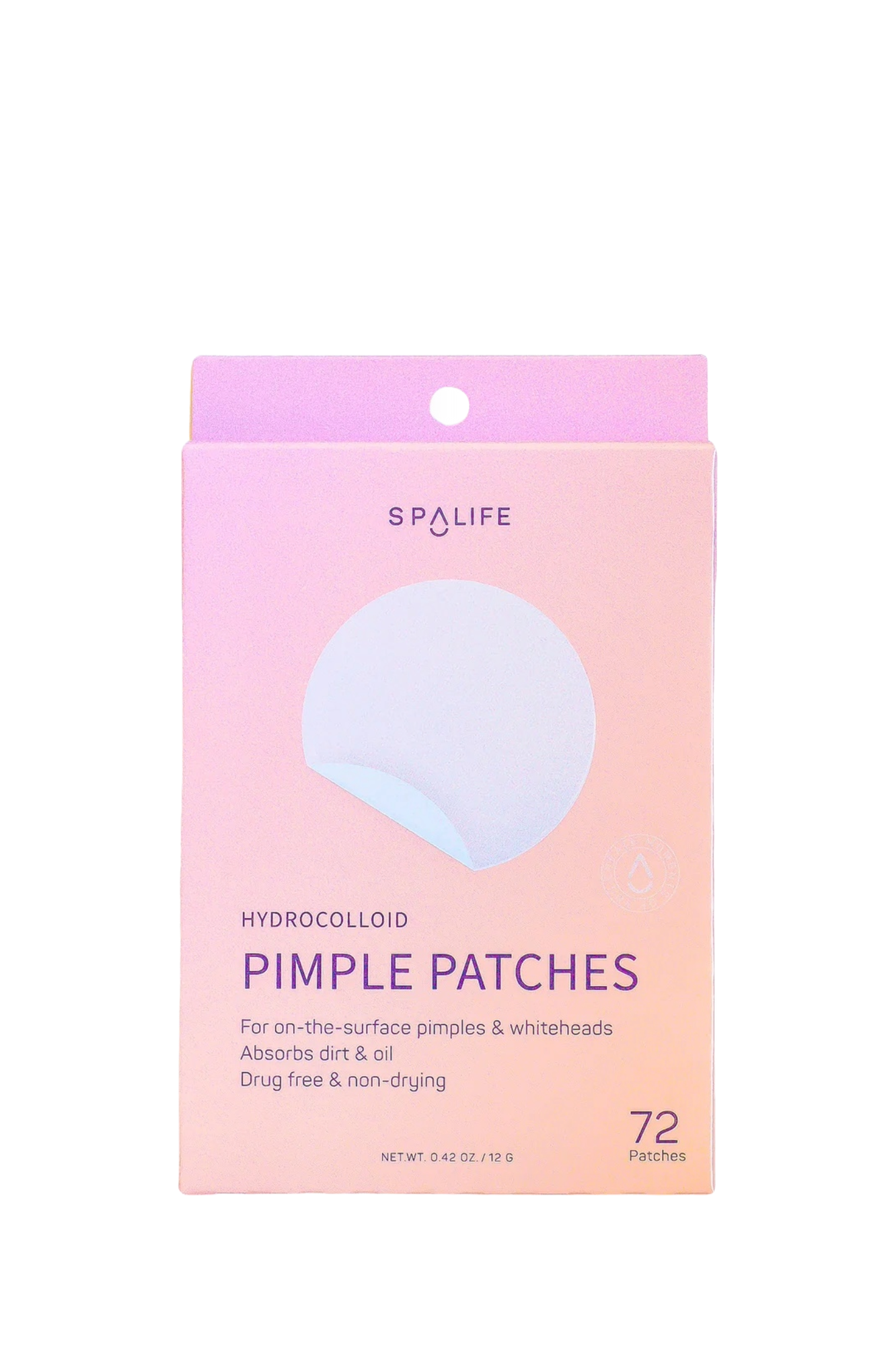 Hydrocolloid Clear Pimple Patches 72ct - (Pink box)