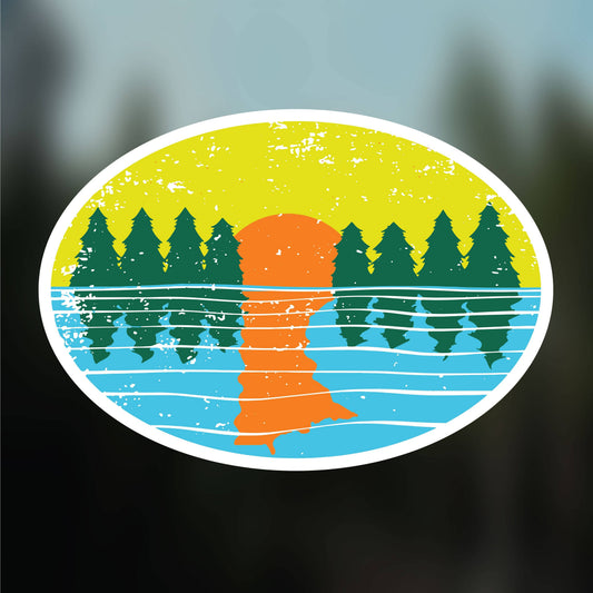 Minnesota Sunset Vinyl Decal