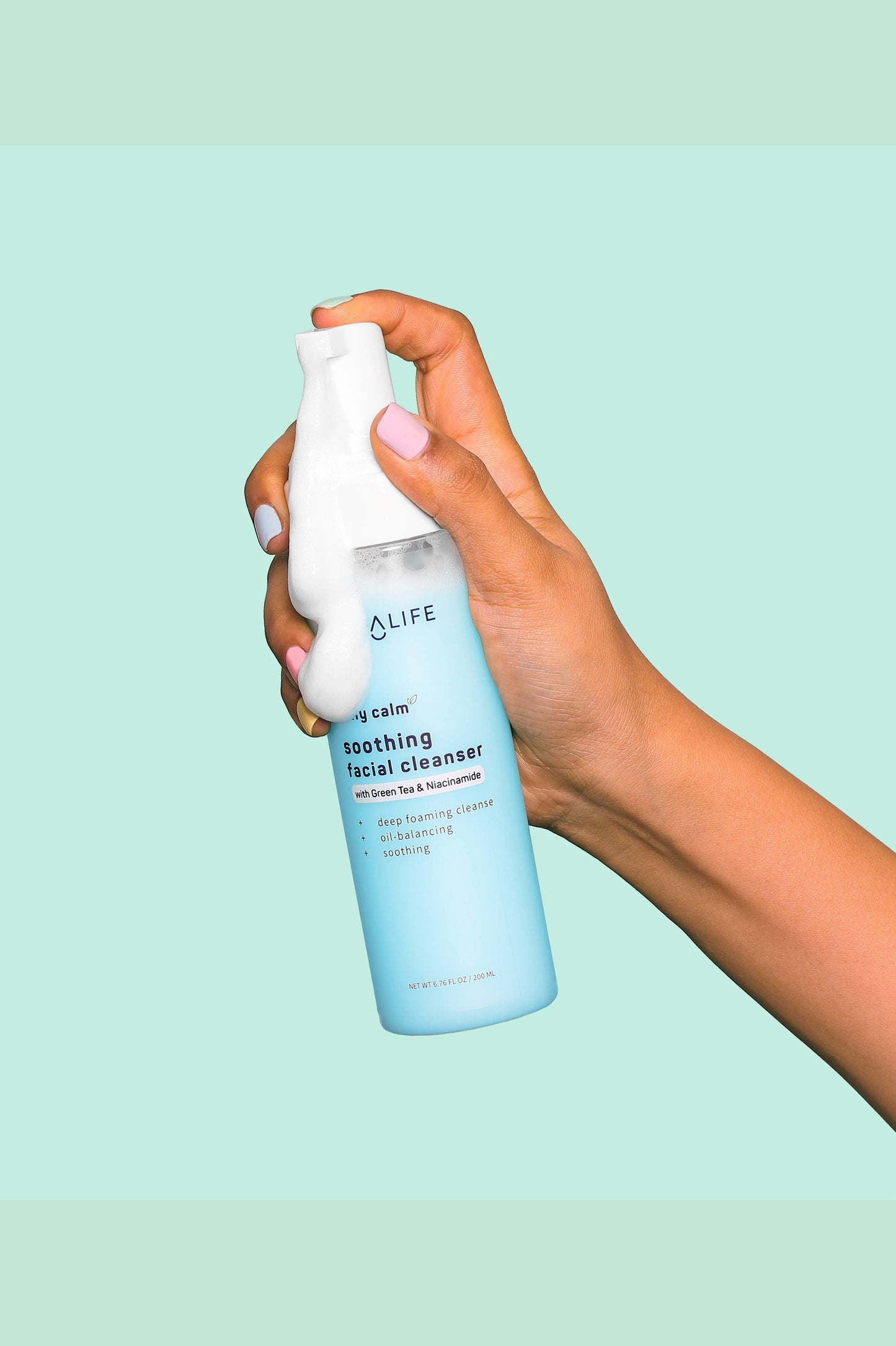 Daily Calm Soothing Foaming Facial Cleanser 6.76 fl oz