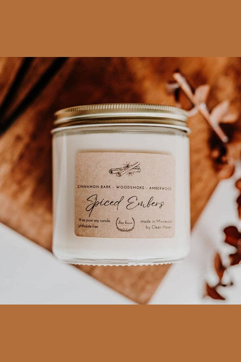 Oakmoss & Amber Soy Candle